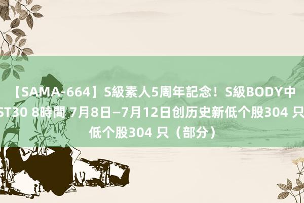 【SAMA-664】S級素人5周年記念！S級BODY中出しBEST30 8時間 7月8日—7月12日创历史新低个股304 只（部分）